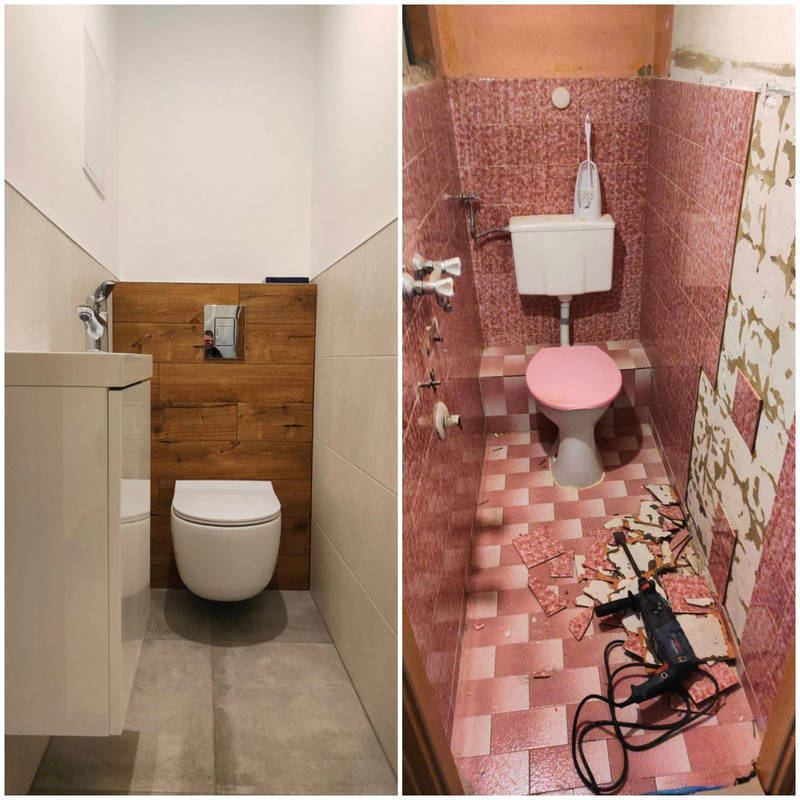 Remont łazienki - z PRL-owskiej w nowoczesną